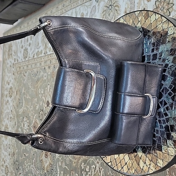 Cole Haan Black Leather Purse and Wallet - Picture 1 of 15